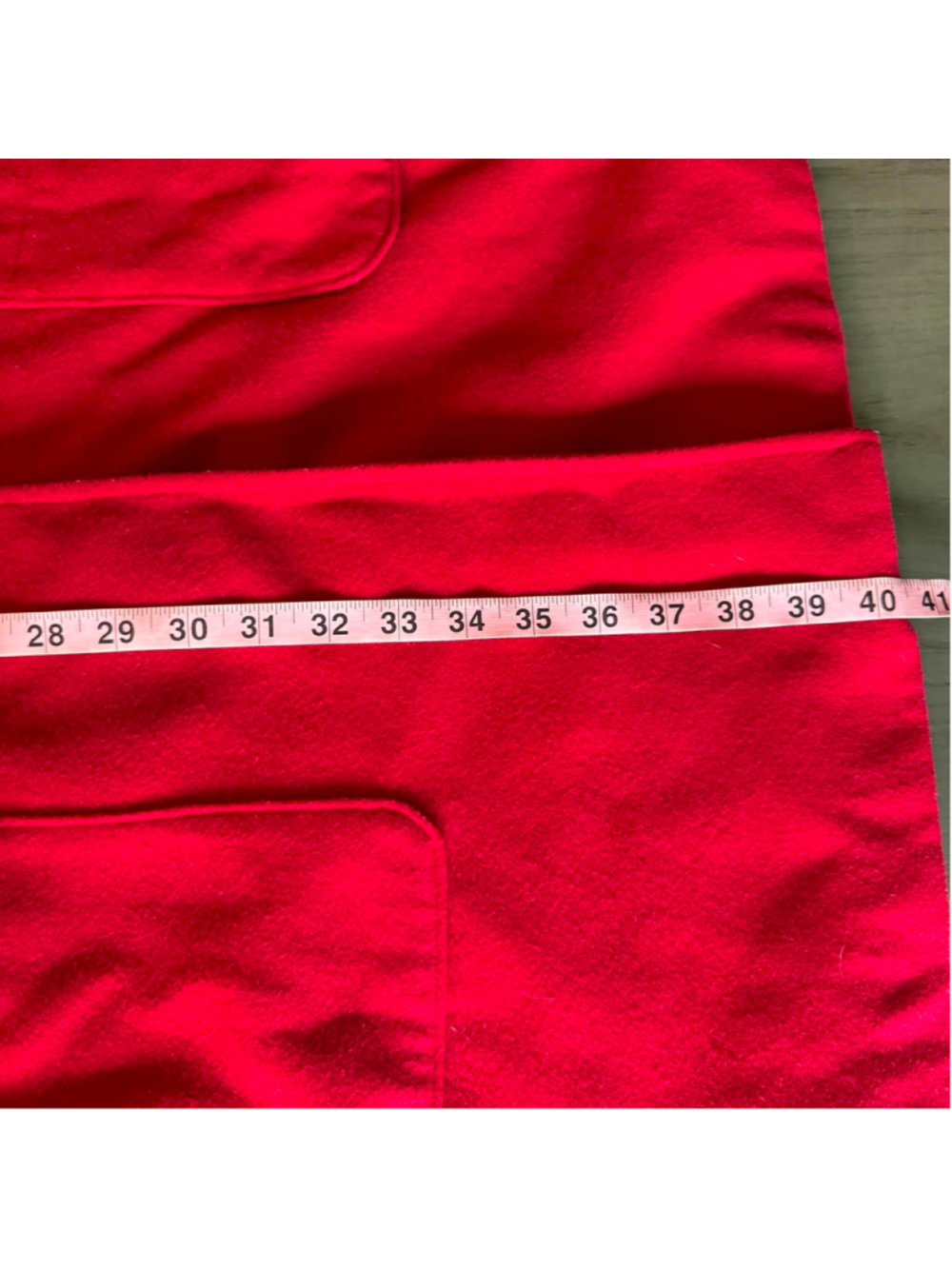 Women's Chilling Adventures of Sabrina Red Coat, Size 2X, Black Lining - Picture 11 of 12